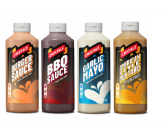 Assorted Crucials Sauce - 500ml x 4